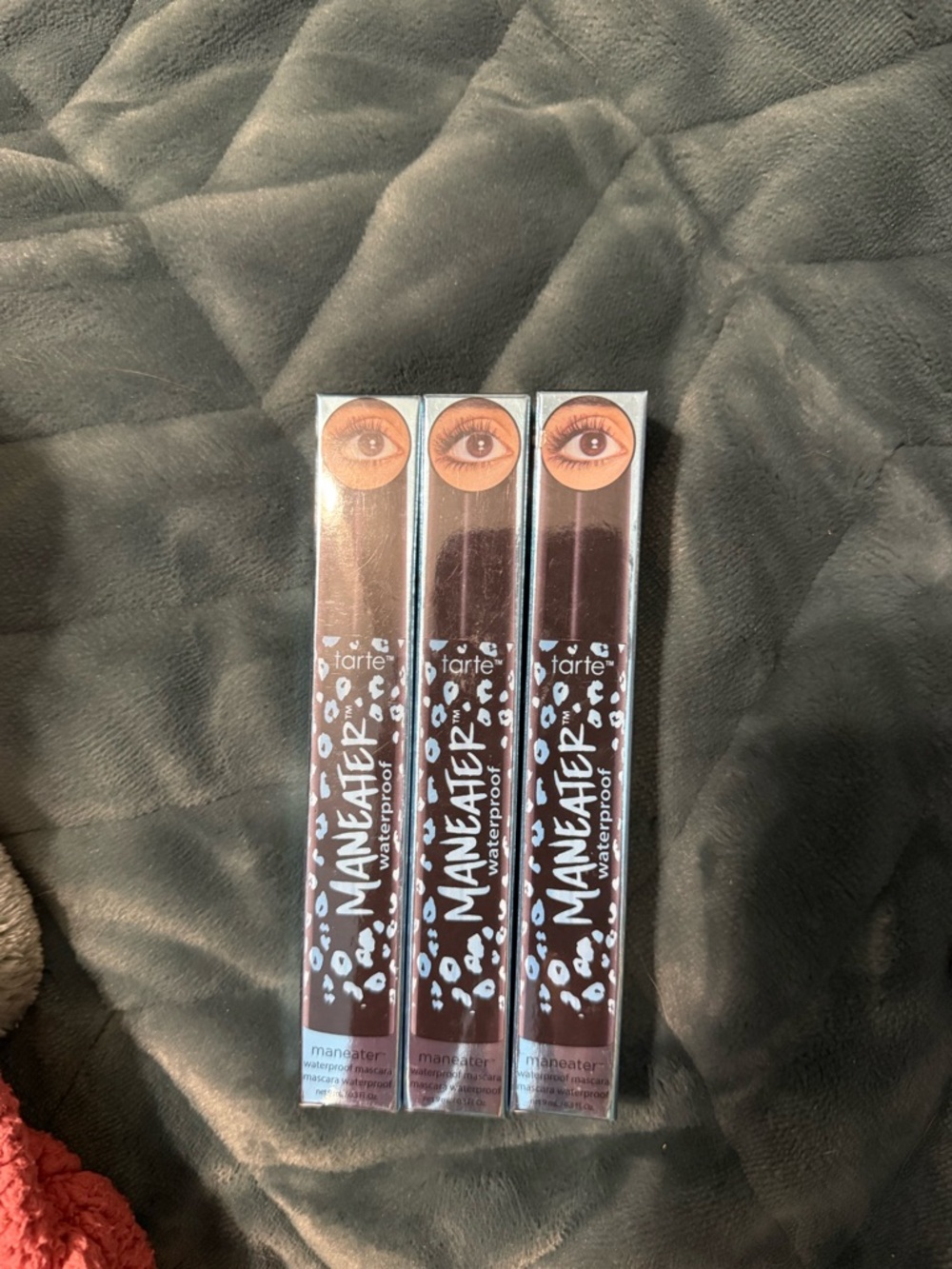 Tarte Maneater Waterproof Mascara Trio- Black. 3 Pack NWT